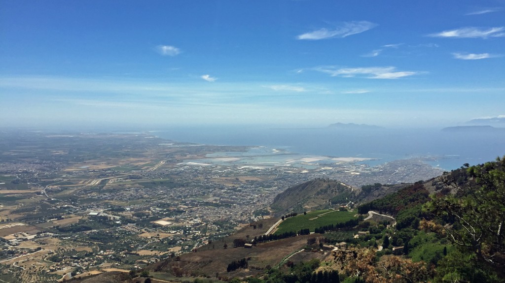Udsigt over Trapani